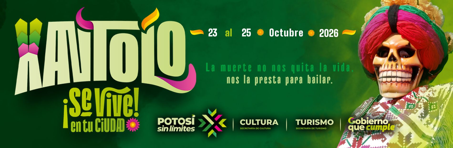 ¡Que se arme el plan porque el Xantolo 2026 viene con todo!