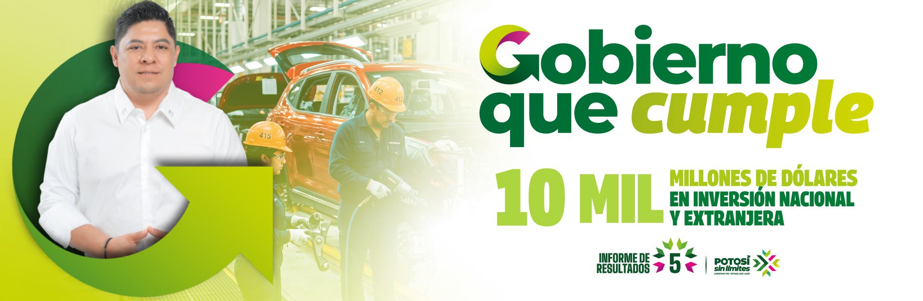 Gobierno que cumple: 10 mil millones de dólares en inversión nacional y extranjera